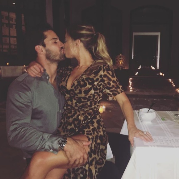 Bardot Leopard Print Wrap Dress Sz:10 (Large) - Picture 9 of 12